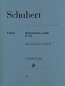 Schubert: Quartet Movement in C Minor, D703
