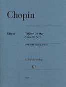 Chopin:  Etude in G flat major op. 10 no. 5