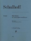 Erwin Schulhoff: Hot-Sonata For Alto Saxophone and Piano