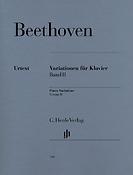 Beethoven: Variations for Piano Volume 2