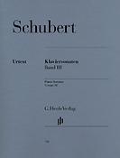 Franz Schubert: Piano Sonatas 3 -  Klaviersonaten 3 (Henle)