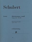 Schubert:  Piano Sonata In A Minor D.845 (Urtext Edition)