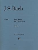 Bach: Four Duets BWV 802-805 (Urtext Edition)