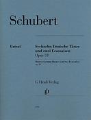 Schubert:  Sechzehn Deutsche Tanze Und Zwei Ecossaisen (Henle Urtext)