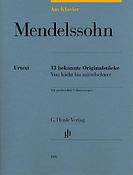 Mendelssohn (13 Bekannte Originalstucke)