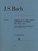 Bach: Violinsonaten Nr. 1-3 - Sonatas fur Violin and Piano 1-3 BWV 1014-1016