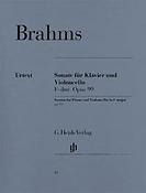 Brahms: Sonata for Piano and Violoncello F major op. 99