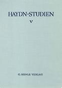 Haydn-Studien Einb.-Decke 5