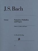 Bach: Fantasien, Praludien Und Fugen (Urtext)