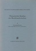 KBM 14/2-Sammlung Proske, Manuskripte 18 u. 19Jh