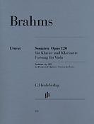 Brahms: Sonatas For Piano And Clarinet (Or Viola) Op.120, 1 and 2 (Version For Viola)