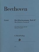 Beethoven: 3 Piano Sonatas WoO 47 [KurFirsten]