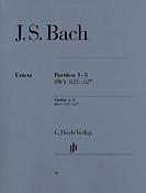 Bach: Partitas Nos.1-3 BWV 825-827 (Urtext Edition)