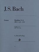 Bach: Partitas 4-6 BWV 828-830 (Henle Urtext Edition)