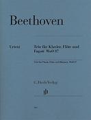 Beethoven: Trio for Piano, Flute And Bassoon WoO 37