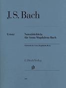 Bach: Notenbüchlein For Anna Magdalena Bach (Urtext Edition)