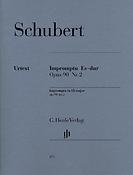 Schubert:  Impromptu In E Flat D.899 (Henle Urtext Edition)