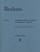 Brahms: Variationen Uber Ein Thema Von Paganini Op.35