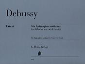 Debussy: Six Epigraphes Antiques - Piano Duet (Henle Urtext Edition)