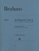 Johannes Brahms: Strreichquartette 1 Opus 51 c-moll und 2 a-moll