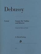 Debussy: Sonata for Violin And Piano In G Minor