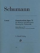Schumann:  Fantasy Pieces for Piano And Clarinet Op.73 (Version for Cello)