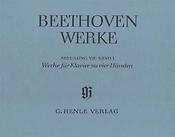 Beethoven: Works for Piano four-hands
