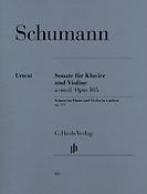 Schumann:  Sonata for Violin And Piano In A Minor Op. 105 (Henle Edition)