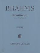 Brahms: Variations Op.21 No.1 And 2