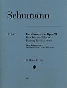 Schumann:  Drei Romanzen op. 94 für Oboe und Klavier