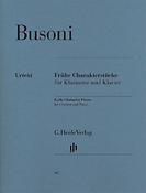 Ferruccio Busoni: Early Character Pieces for Clarinet and Piano (First Edition)
