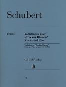 Schubert:  Variations On 'Trockne Blumen' D.802 (Urtext Edition)