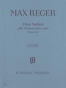 Reger: Three Suites for Violoncello Solo Op.131c (Henle Urtext Edition)