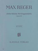 Max Reger: 10 Little Pieces op. 44