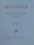 Reger: Variations and Fugue On A Theme By J.S. Bach Op.81 (Henle Urtext Edition)