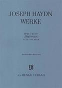 Haydn: Sinfonias 1773 and 1774