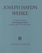 Joseph Haydn: Streichquartette Opues 42 Opus 50 Opus 54/55