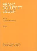 Schubert:  Lieder fuer Basstimme
