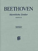 Beethoven: Samtliche Lieder Band II