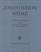 Haydn: Acide and other fragments of Italian Operas around 1761 till 1763 (with critical report)