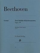 Beethoven: Piano Sonatas Op.49 Nos.1 And 2 (Urtext Edition)