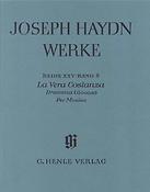 Joseph Haydn: La Vera Costanza Edizione Brossura