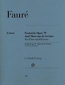 Fauré: Fantaisie op. 79 und Morceau de lecture