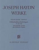 Haydn: Arrangements Of Folk Songs No.101 - 150 Scottish Songs fuer William Napier (Henle Urtext Edition)