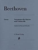 Beethoven: Variations for Piano and Violoncello