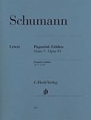 Schumann:  Paganini-Studies Op. 3 and Op. 10