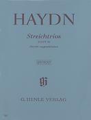 Haydn: Streichtrios Heft III