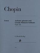 Chopin: Andante Spianato Und Grande Polonaise Brillante E Flat Op.22 (Henle Urtext Edition)