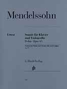 Felix Mendelssohn: Sonate fur Klavier Und Violoncello Op. 45