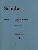 Schubert:  Three Piano Pieces - Impromptus - D946 Post. (Henle Urtext)